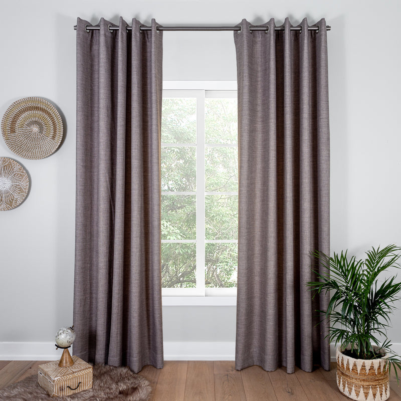 Tiaki Taupe Curtains
